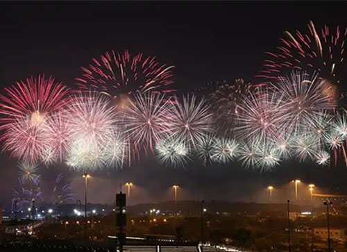 昭觉县焰火晚会